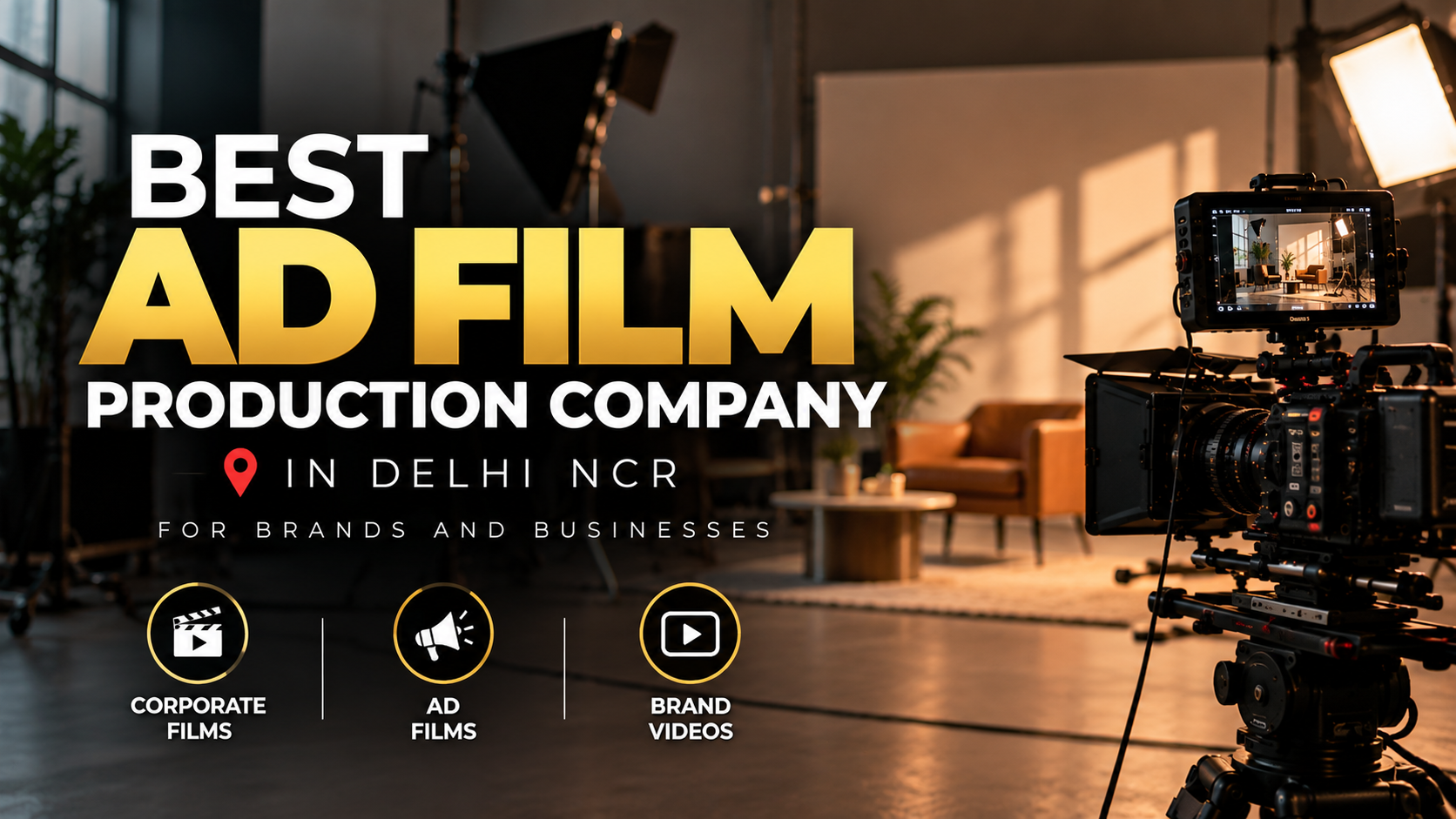 Best Ad Film Production Company in Delhi NCR for Brands and Businesses