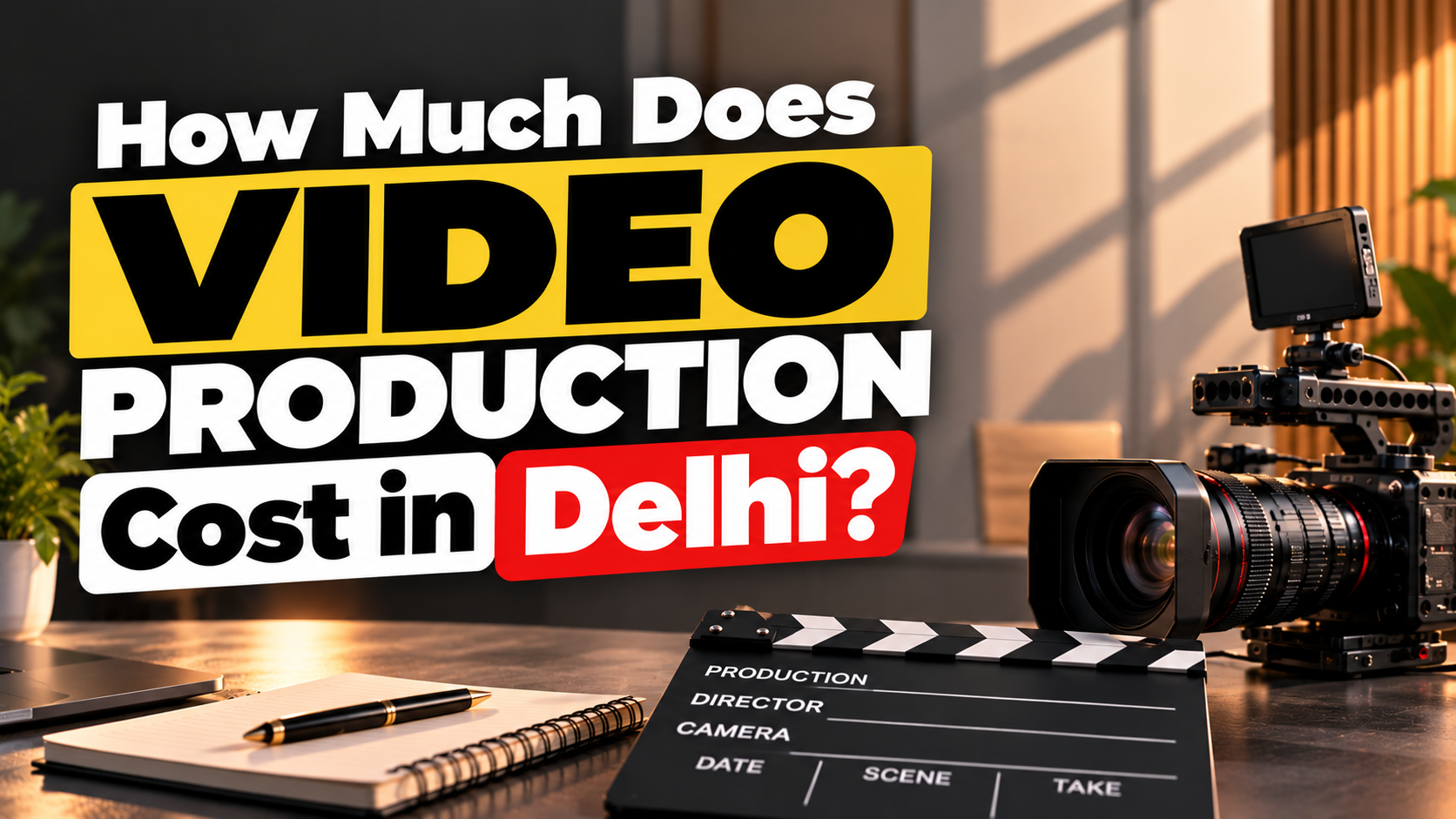 How Much Does Video Production Cost in Delhi?