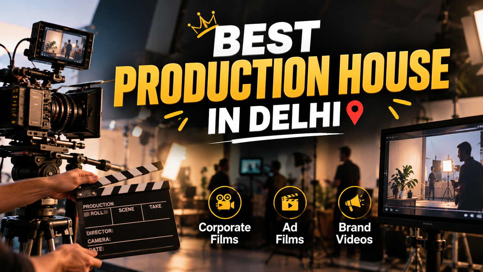 Best Production House in Delhi for Corporate Films, Ad Films and Brand Videos