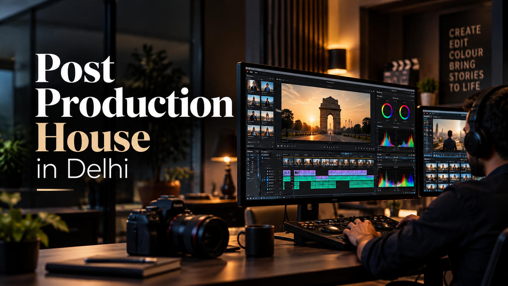 Post Production House in Delhi: Turning Raw Footage into Powerful Visual Stories
